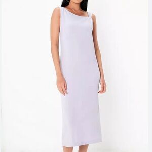 Zara Lilac/Purple Midi Dress(Size Large)